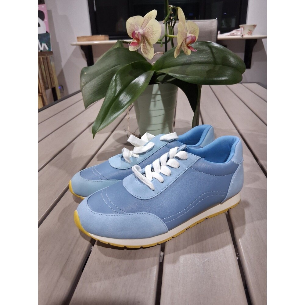 Open Edit Elliot Retro Sneaker Blue Big Kid US 4M New No Tags Or Box SB 6